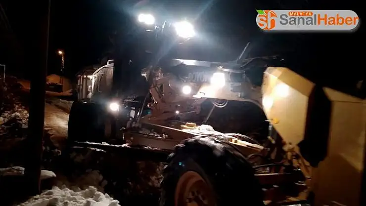 Malatya'da  226 mahalle yolu kapalı