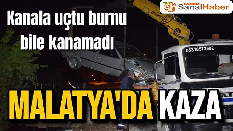 Malatya'da kaza 