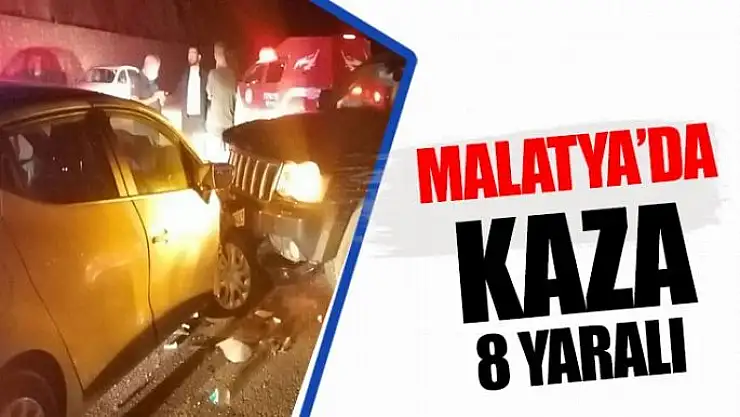 Malatya'da kaza