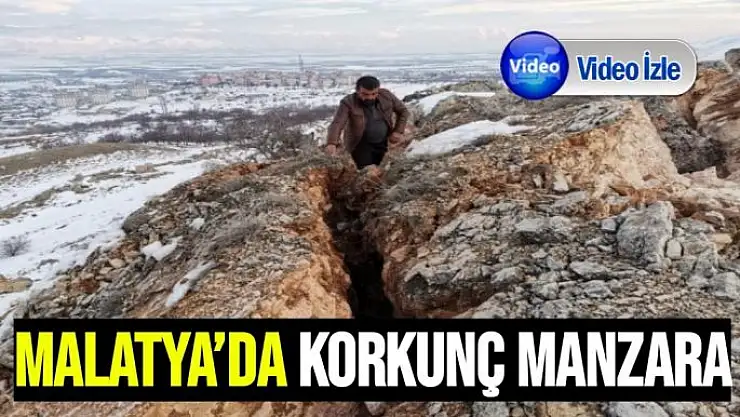 Malatya´da korkunç manzara