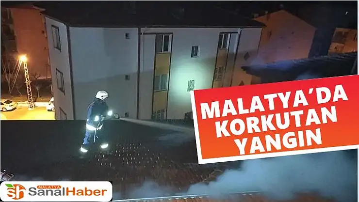 Malatya´da korkutan yangın