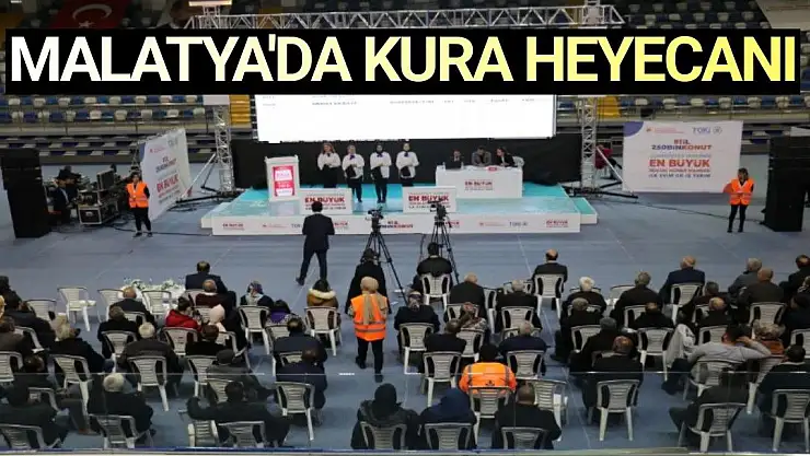 Malatya´da kura heyecanı
