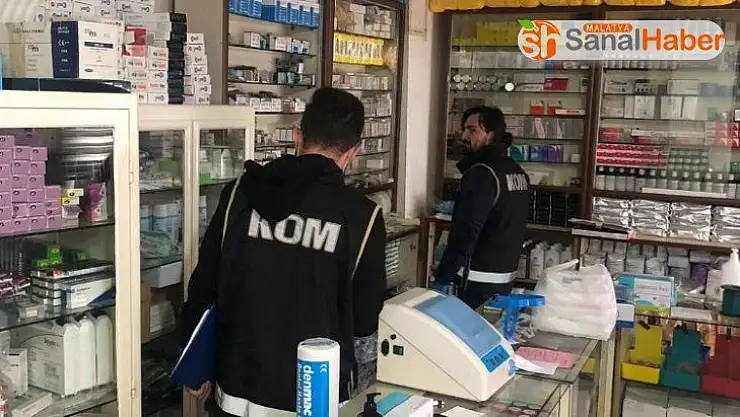 Malatya'da medikal malzemesi satan ruhsatsız iş yerine baskın