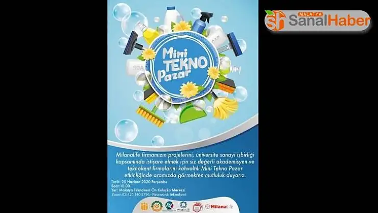 Malatya'da mini tekno pazar etkinliği