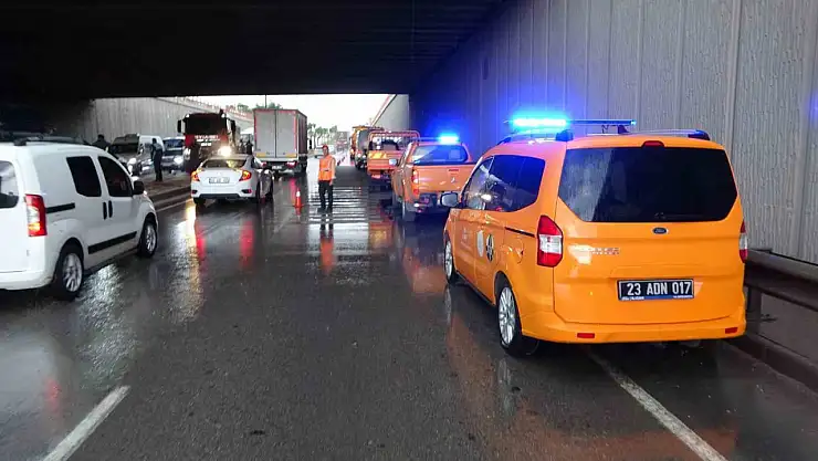 Malatya'da sağanak teyakkuzu