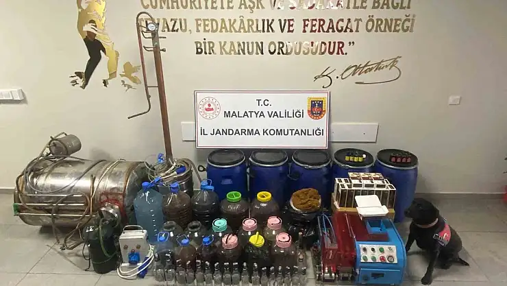 Malatya'da sahte alkol operasyonu: 3 gözaltı