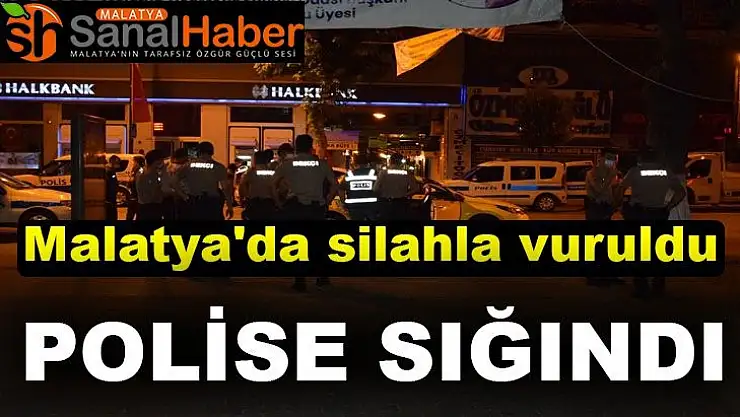 Malatya'da silahla vuruldu