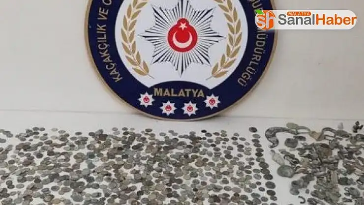 Malatya'da tarihi eser kaçakçılığı