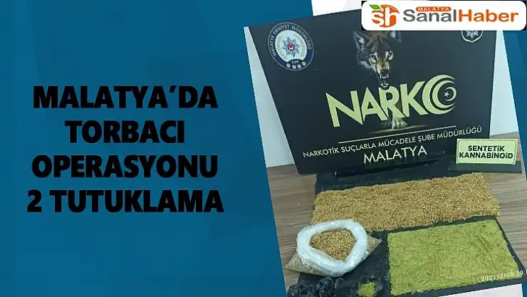 Malatya'da Torbacı operasyonu