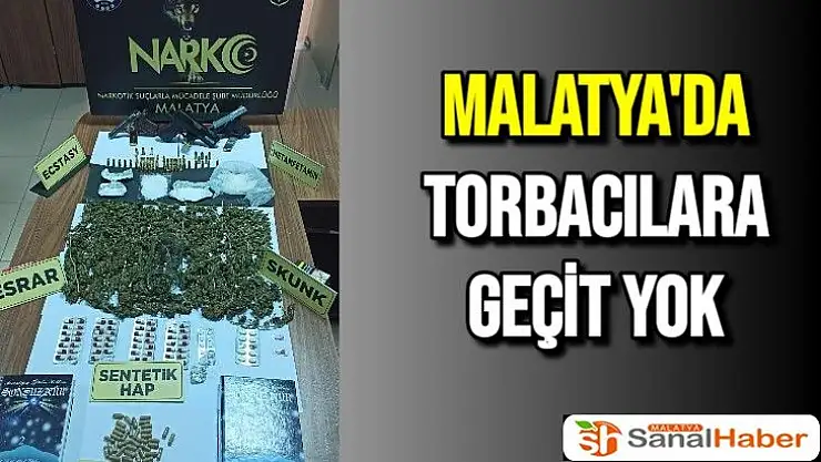 Malatya'da torbacılara geçit yok