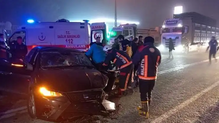 'Malatya´da trafik kazası: 1 ölü, 5 yaralı'