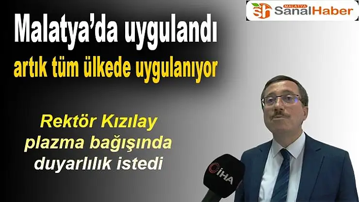 Malatya´da uygulandı artık tüm ülkede uygulanıyor