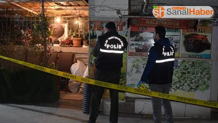 Malatya'da yemek yediği esnada lokantada silahlı saldırıya uğradı