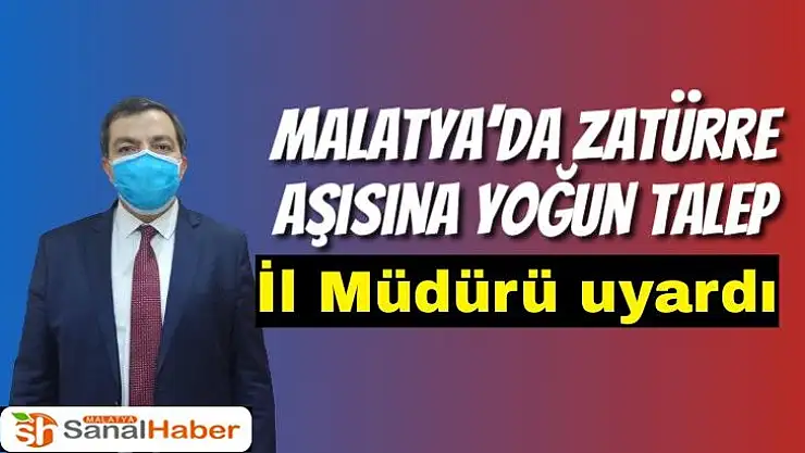 Malatya´da zatürre aşısına yoğun talep