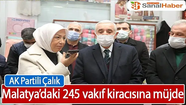 Malatya´daki 245 vakıf kiracısına müjde