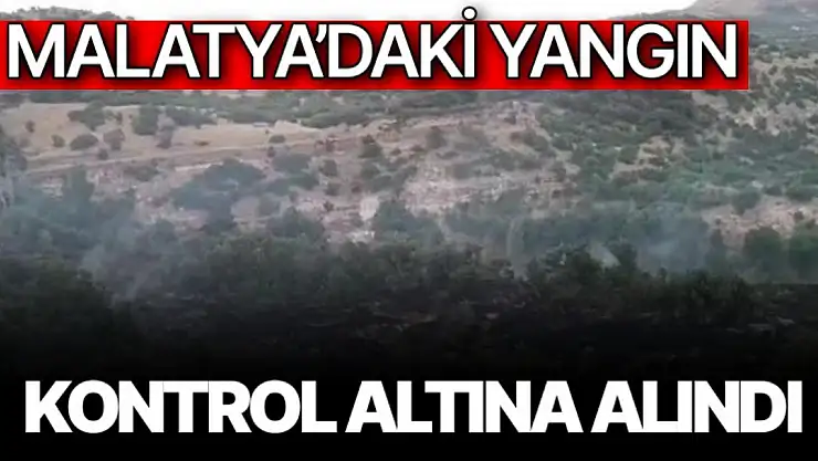 Malatya´daki yangın kontrol altına alındı