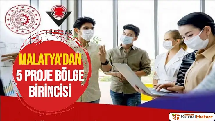 Malatya´dan 5 proje bölge birincisi
