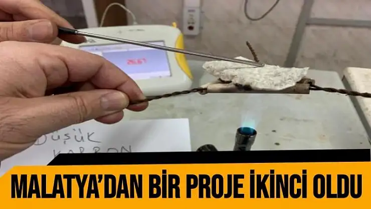 Malatya´dan bir proje ikinci oldu