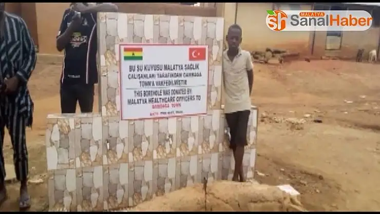 Malatya'dan Gana'ya dostluk eli