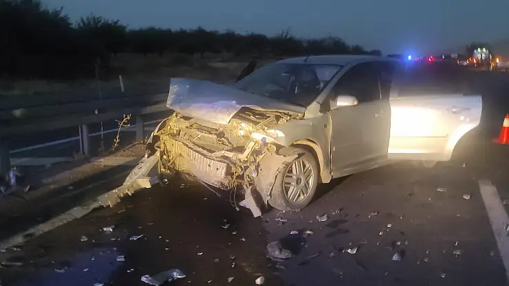 Malatya-Elazığ yolunda kaza: 1 yaralı