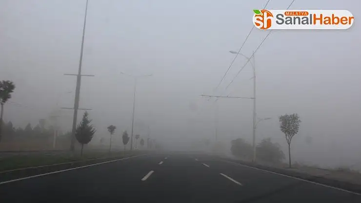 Malatya'da yoğun sis