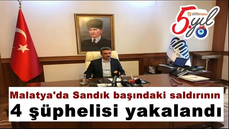 Malatya'da Sandık başındaki saldırının 4 şüphelisi yakalandı