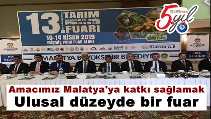 Amacımız Malatya'ya katkı sağlamak