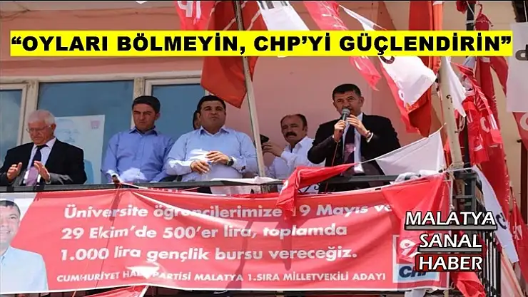 Ağbaba Malatya'dan en az 2 milletvekili çıkarmalıyız