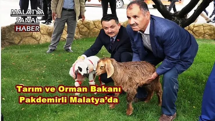 Tarım ve Orman Bakanı Pakdemirli Malatya´da