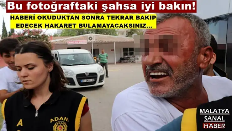 Bu fotoğraftaki şahsa iyi bakın!