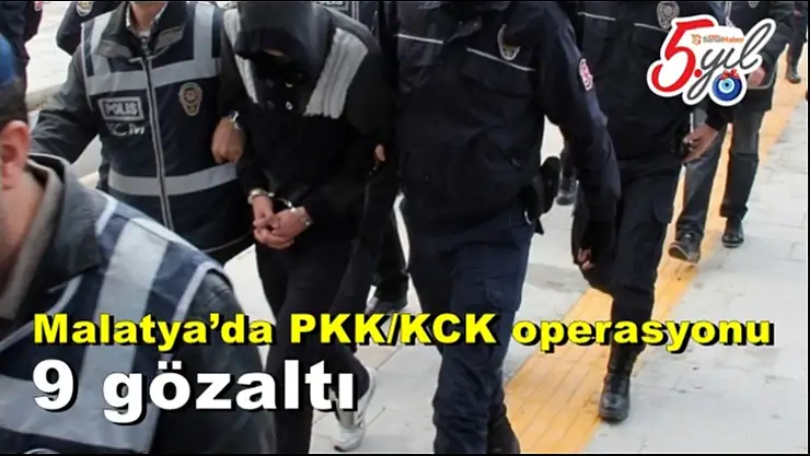 Malatya´da PKK/KCK operasyonu