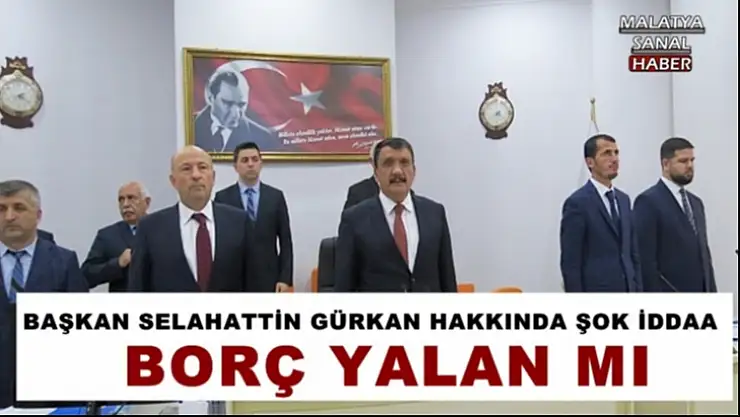 Başkan Selahattin Gürkan Hakkında Şok İddia