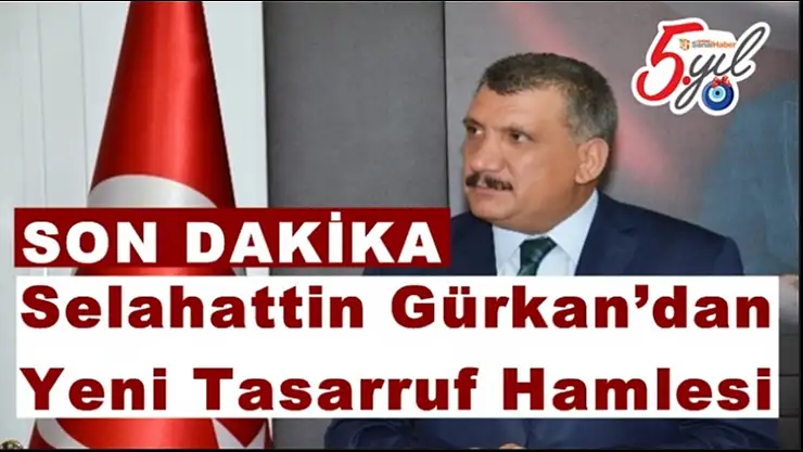 Selahattin Gürkan´dan Yeni Tasarruf Hamlesi