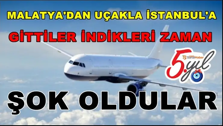 Malatya'dan İstanbul'a gittiler