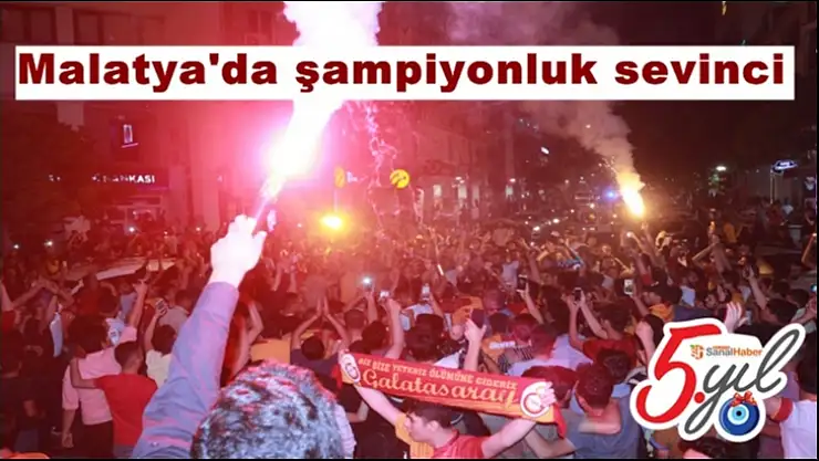 Malatya'da şampiyonluk sevinci