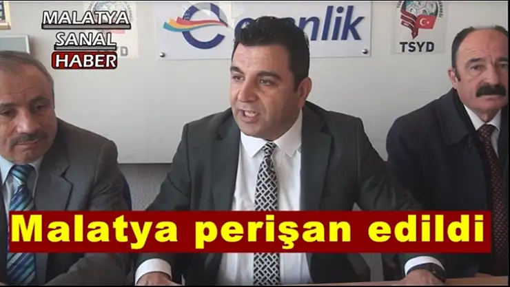 Malatya perişan edildi