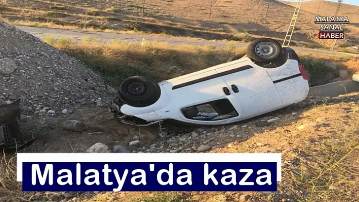 Malatya'da kaza