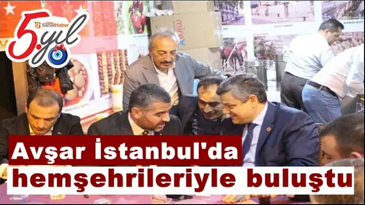 Avşar İstanbul´da hemşehrileriyle buluştu