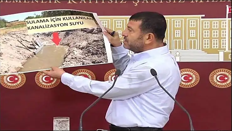 Ağbaba Malatyalı abdest alacak su bulamıyor