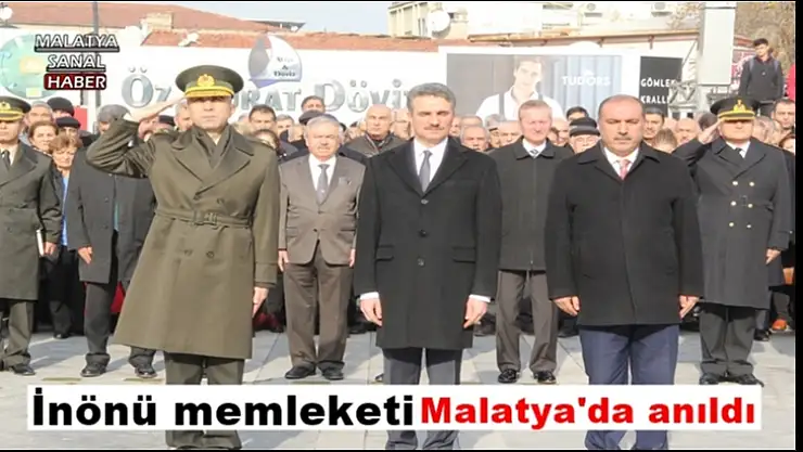 İnönü memleketi Malatya´da anıldı