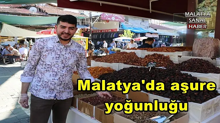 Malatya'da aşure yoğunluğu