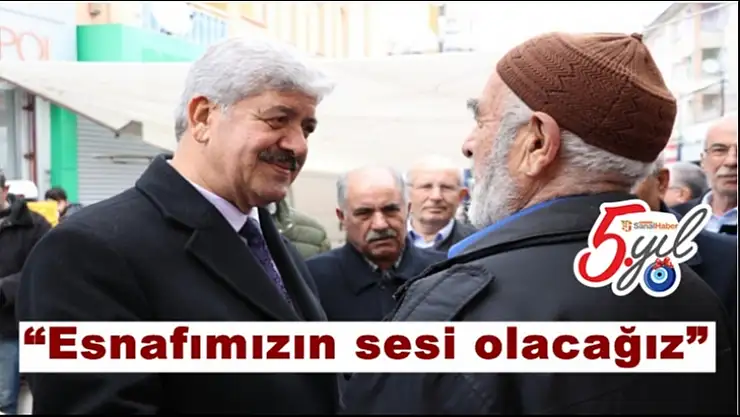 Ekinci´den esnaf vurgusu