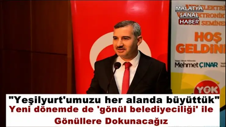 Yeşilyurt'umuzu her alanda büyüttük