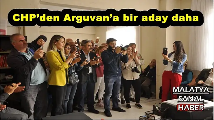 CHP´den Arguvan´a bir aday daha
