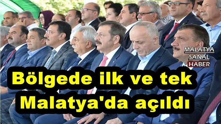Bölgede ilk ve tek   Malatya'da açıldı