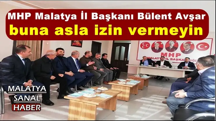 MHP´de ilçe başkanları istişare toplantısı yapıldı