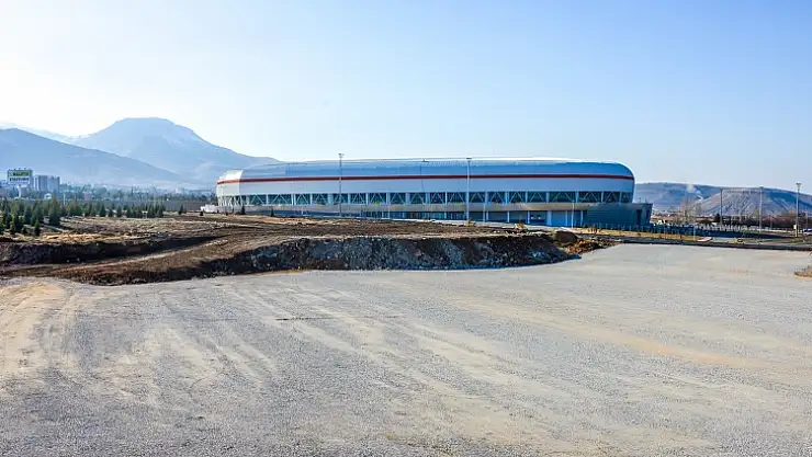 Malatya Yeni Stadyumunun otoparkı genişledi