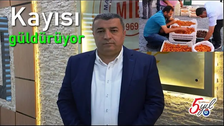 Kayısı güldürüyor