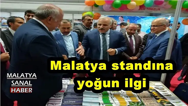 Malatya standına yoğun ilgi