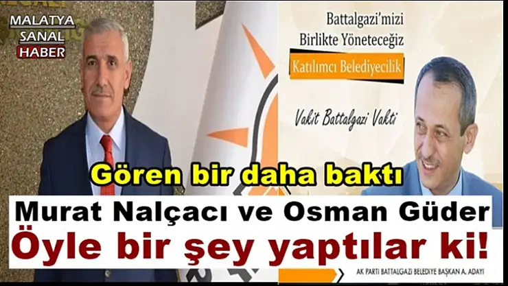 Murat Nalçacı ve Osman Güder öyle bir şey yaptılar ki!